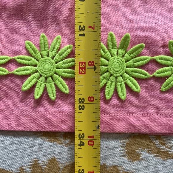 🎉NWT Sail to Sable Coral 🪸 Linen Dress - Embroidered Details 👗 - Picture 11 of 13